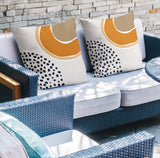Tulu Abstract Reversible Indoor/Outdoor Square Pillow