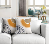 Tulu Abstract Reversible Indoor/Outdoor Square Pillow