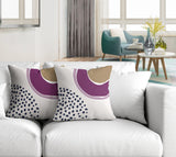 Tulu Abstract Reversible Indoor/Outdoor Square Pillow
