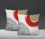 Tulu Abstract Reversible Indoor/Outdoor Square Pillow