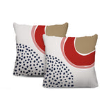 Tulu Abstract Reversible Indoor/Outdoor Square Pillow