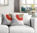 Tulu Abstract Reversible Indoor/Outdoor Square Pillow