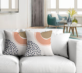 Tulu Abstract Reversible Indoor/Outdoor Square Pillow