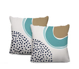 Tulu Abstract Reversible Indoor/Outdoor Square Pillow