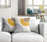 Tulu Abstract Reversible Indoor/Outdoor Square Pillow