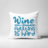 Davey Textual Reversible Indoor/Outdoor Square Pillow