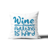 Davey Textual Reversible Indoor/Outdoor Square Pillow