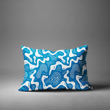 Dominique Coral Reefs Lumbar Indoor/Outdoor Throw Pillow