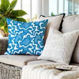 Dominique Coral Reefs Lumbar Indoor/Outdoor Throw Pillow