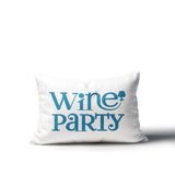 Fairfield Wine Party Lumbar Indoor/Outdoor Throw Pillow