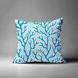 Fischer Coral Reefs Square Indoor/Outdoor Throw Pillow