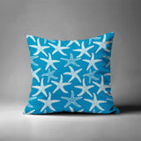 Fletcher Star Fish Square Indoor/Outdoor Throw Pillow