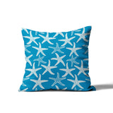 Fletcher Star Fish Square Indoor/Outdoor Throw Pillow