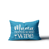 Fulham Mama Needs Lumbar Indoor/Outdoor Throw Pillow