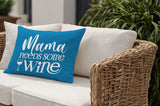 Fulham Mama Needs Lumbar Indoor/Outdoor Throw Pillow