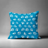 Hahn Sea Shells Square Indoor/Outdoor Throw Pillow