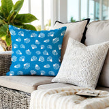 Hahn Sea Shells Square Indoor/Outdoor Throw Pillow