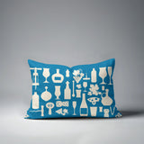 Hyatt Wine And Lumbar Indoor/Outdoor Throw Pillow