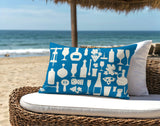 Hyatt Wine And Lumbar Indoor/Outdoor Throw Pillow