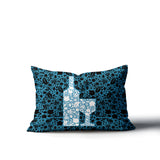 Lakefield Wine Bottle Lumbar Indoor/Outdoor Throw Pillow