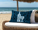 Lakefield Wine Bottle Lumbar Indoor/Outdoor Throw Pillow