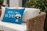Marcelina Smile There's Lumbar Indoor/Outdoor Throw Pillow