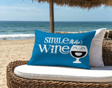 Marcelina Smile There's Lumbar Indoor/Outdoor Throw Pillow