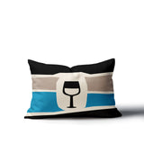Molsley Wine Bottle Lumbar Indoor/Outdoor Throw Pillow