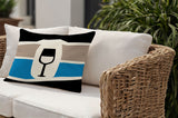 Molsley Wine Bottle Lumbar Indoor/Outdoor Throw Pillow