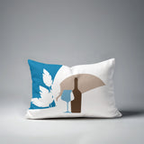 Potter Wine Glass Lumbar Indoor/Outdoor Throw Pillow