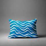 Richardson Ocean Waves Lumbar Indoor/Outdoor Throw Pillow