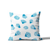 Richmond Sea Shell Square Indoor/Outdoor Throw Pillow