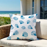 Richmond Sea Shell Square Indoor/Outdoor Throw Pillow
