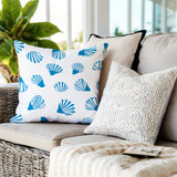 Richmond Sea Shell Square Indoor/Outdoor Throw Pillow
