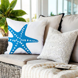 Scarlett Star Fish Lumbar Indoor/Outdoor Throw Pillow