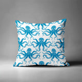 Shirley Octopus Square Indoor/Outdoor Throw Pillow