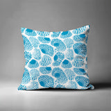 Shutterfield Sea Shell Square Indoor/Outdoor Throw Pillow