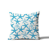 Theba Star Fish Square Indoor/Outdoor Throw Pillow