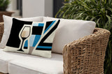 Winefield Wine Bottle Lumbar Indoor/Outdoor Throw Pillow