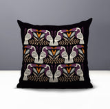 Tuti Tucan Reversible Indoor/Outdoor Square Pillow