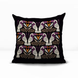 Tuti Tucan Reversible Indoor/Outdoor Square Pillow