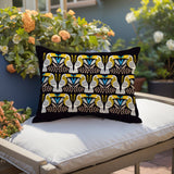 Tuti Tucan Reversible Indoor/Outdoor Rectangular Pillow
