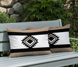 Tuva 2 Sets Indoor/Outdoor Reversible Rectangular Pillow