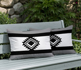Tuva 2 Sets Indoor/Outdoor Reversible Rectangular Pillow