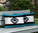 Tuva 2 Sets Indoor/Outdoor Reversible Rectangular Pillow