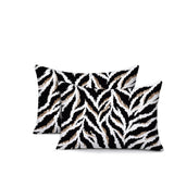 Tyrol Zebra Print Indoor/Outdoor Reversible Rectangular Pillow