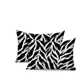 Tyrol Zebra Print Indoor/Outdoor Reversible Rectangular Pillow