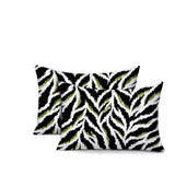 Tyrol Zebra Print Indoor/Outdoor Reversible Rectangular Pillow
