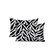 Tyrol Zebra Print Indoor/Outdoor Reversible Rectangular Pillow