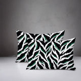Tyrol Zebra Print Indoor/Outdoor Reversible Rectangular Pillow